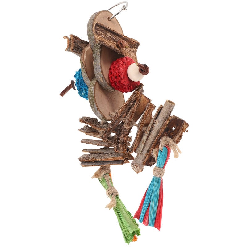 Putnu košļājamā vilciena vilciena vilciena rotaļlieta Rotaļlieta Papagailis Putnu Smalcināšana Vilciens Vilciens Rotaļlieta