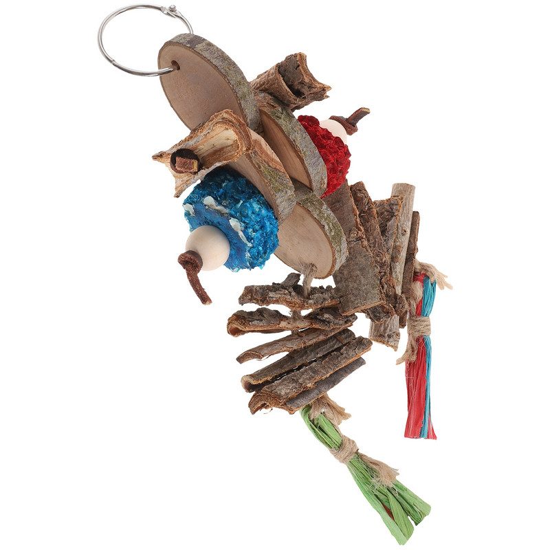 Putnu košļājamā vilciena vilciena vilciena rotaļlieta Rotaļlieta Papagailis Putnu Smalcināšana Vilciens Vilciens Rotaļlieta