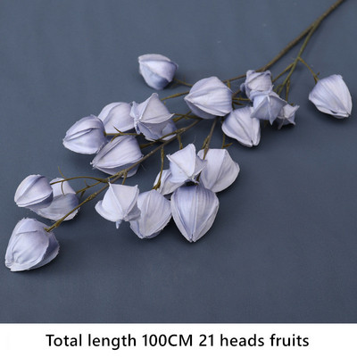 21 galva, 100 cm laterna, ziedu zars, kāzu zāle, griesti, putuplasta, augļu, ziedu kompozīcija, Ziemassvētku DIY mājas viltus banketu dekors