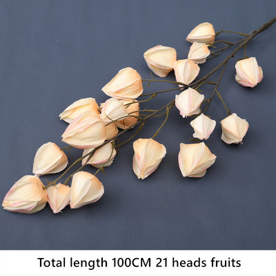 21 galva, 100 cm laterna, ziedu zars, kāzu zāle, griesti, putuplasta, augļu, ziedu kompozīcija, Ziemassvētku DIY mājas viltus banketu dekors