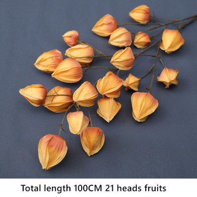 21 galva, 100 cm laterna, ziedu zars, kāzu zāle, griesti, putuplasta, augļu, ziedu kompozīcija, Ziemassvētku DIY mājas viltus banketu dekors