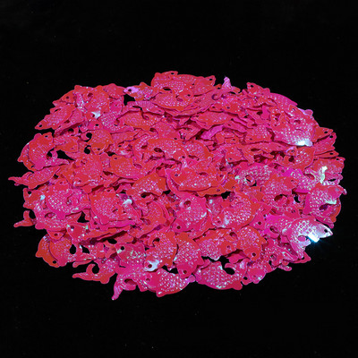 10g 25mm PVC sequin Krāsains Zivs formas Brīvi sequins Amatniecībai Pailletes Soma Apģērbu Šūšanas Piederumi DIY Glitter Confetti