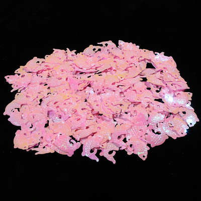10g 25mm PVC sequin Krāsains Zivs formas Brīvi sequins Amatniecībai Pailletes Soma Apģērbu Šūšanas Piederumi DIY Glitter Confetti