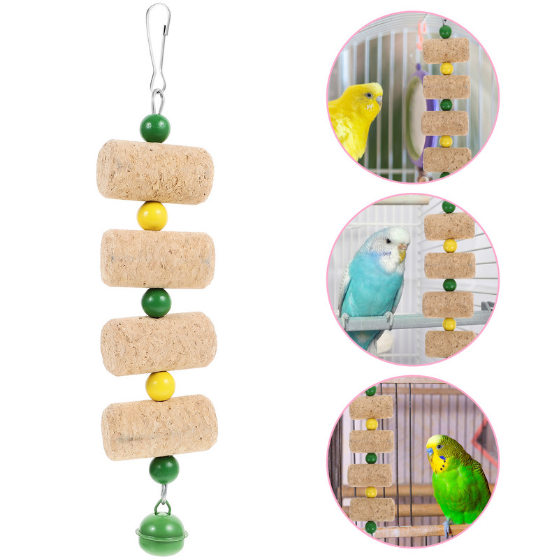 Accesorii Cușcă pentru păsări Leagăn Tren Jucării Amuzant Papagal Mestecat Mestecat Agățat Jucărie Echilibru Tocare Mușcătură