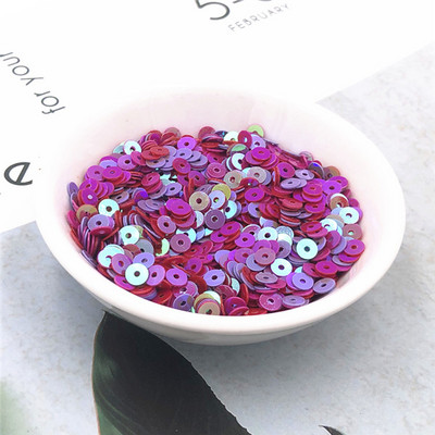 1000Gb/5g/Pack 4mm AB Krāsas Saskaņot PVC Sequins Amatniecībai Pailletes Šūšanas Dekorācijas DIY Piederums Lentejuelas Para Coser