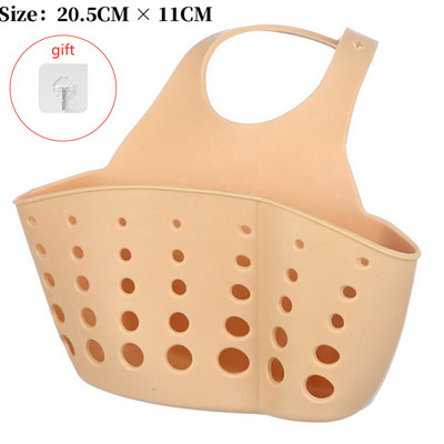 Virtuves glabāšanas notekas groza ziepju sūkļa turētājs Virtuves izlietnes turētājs Regulējams sūklis plaukts Piekarināms notekas grozs Virtuves instrumenti