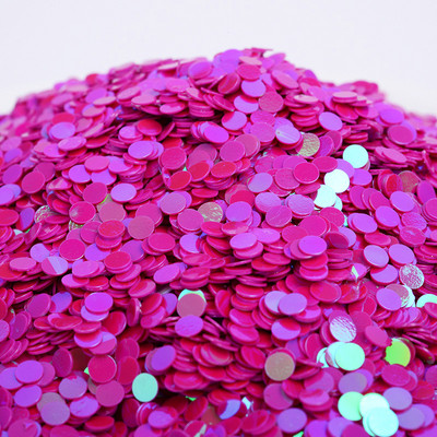 1mm2mm3mm4mm kerek gyöngy köröm köröm flitter kristály iszap dekoráció kézzel készített barkács flitter ballon anyagú töltelék