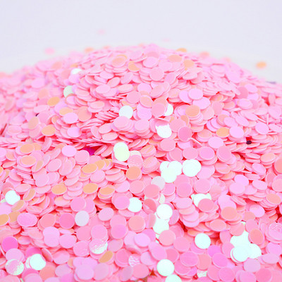 1mm2mm3mm4mm kerek gyöngy köröm köröm flitter kristály iszap dekoráció kézzel készített barkács flitter ballon anyagú töltelék