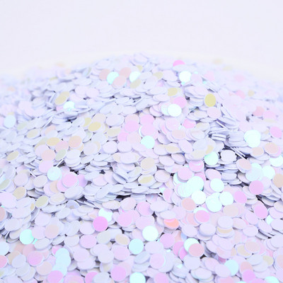 1mm2mm3mm4mm kerek gyöngy köröm köröm flitter kristály iszap dekoráció kézzel készített barkács flitter ballon anyagú töltelék