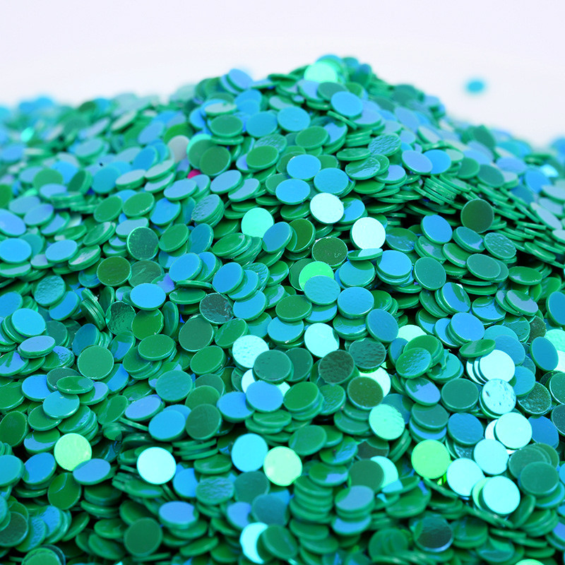 1mm2mm3mm4mm kerek gyöngy köröm köröm flitter kristály iszap dekoráció kézzel készített barkács flitter ballon anyagú töltelék