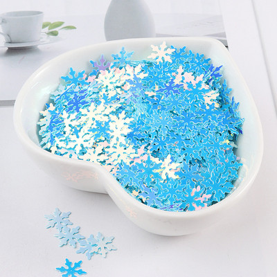 9 mm sniegpārsliņu vizuļi nagi skaistums DIY vizuļi ar rokām darināti materiāli kristāla māla krelles kāzu ballīte vizuļu mešana