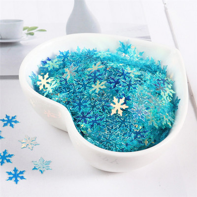 9 mm sniegpārsliņu vizuļi nagi skaistums DIY vizuļi ar rokām darināti materiāli kristāla māla krelles kāzu ballīte vizuļu mešana