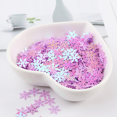 9 mm sniegpārsliņu vizuļi nagi skaistums DIY vizuļi ar rokām darināti materiāli kristāla māla krelles kāzu ballīte vizuļu mešana