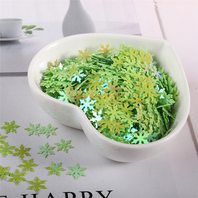 9 mm sniegpārsliņu vizuļi nagi skaistums DIY vizuļi ar rokām darināti materiāli kristāla māla krelles kāzu ballīte vizuļu mešana