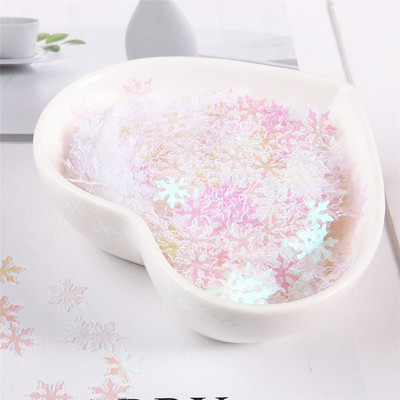 9 mm sniegpārsliņu vizuļi nagi skaistums DIY vizuļi ar rokām darināti materiāli kristāla māla krelles kāzu ballīte vizuļu mešana