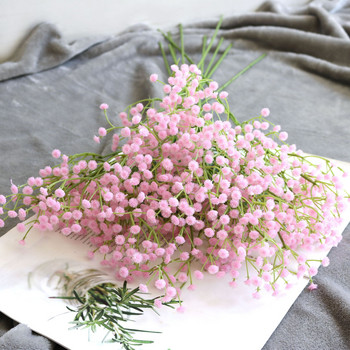 Καυτές πωλήσεις 1τεμ/Προομοίωση λουλούδι Gypsophila μικρό μονό λουλούδι διακόσμηση σπιτιού προσομοίωση μπουκέτο νυφική ανθοδέσμη Gypsophila