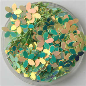 10 mm kauss piecu pirkstu ziedu fliteriem Paillettes Scrapbooking Lentejuelas Šūšana Kāzu Amatniecība Sieviešu apģērbi Aksesuāri DIY 10g