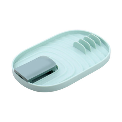 Plastmasas karotes turētājs Virtuves gatavošanas rīki Virtuves karotes piederumi Karstumizturīgi uzglabāšanas plaukti Virtuves piederumi