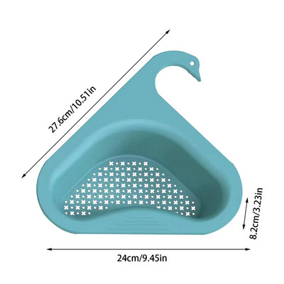 Virtuves izlietnes sietiņš Atlikušo notekas grozu zupa Atkritumu filtrs Daudzfunkcionāls piekarināms augļu un dārzeņu kanalizācijas statīvs