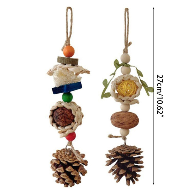 Putnu košļājamā rotaļlieta Košļājamās žurka bumbiņas šinšillām Jūrascūciņām Vāverēm Timotejam Mutes kopšana uzlabo zobu veselības piederumus