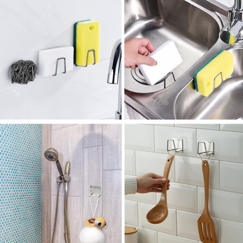 Köögikäsnade hoidik Isekleepuv valamukäsnad Drenaažikuivatusrest roostevabast terasest Köögivalamu tarvikud Korraldaja riiul