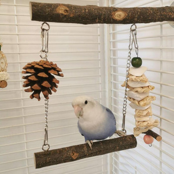 Universal Bird Toy Στερεό κατοικίδιο παπαγάλο πουλί που στέκεται όρθιο ραβδί σκαρφαλωμένο υγιές παπαγάλο παιχνίδι για εσωτερικούς χώρους