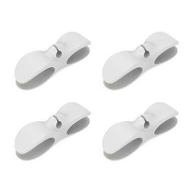 4 gab. Vada uztīšanas organizators virtuves iekārtu vadu aptinējam kabeļa vadības klipu turētājs gaisa frier kafijas automāta fiksatoram