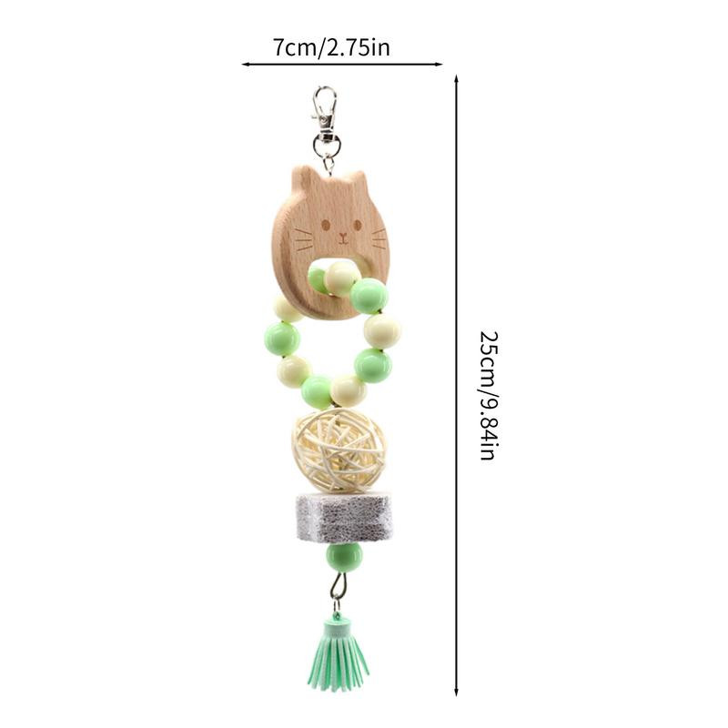 Μεγάλα Παιχνίδια Πουλιών Παπαγάλος Μασάτε Παιχνίδια Πουλιά Παιχνίδια Δαγκώματος για Καθαρισμό Δοντιών και Διασκέδαση για Αφρικανικά Γκρι Κοκατίελ Budgerigars