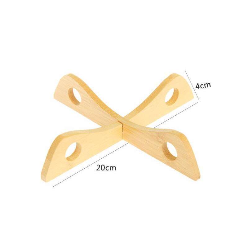 Jaunu produktu paplātes plaukts noņemams koka galda paklājiņš virtuves katls siltumizolēts dzesēšanas trauks trauku turētāji sīkrīku turētāji virtuves priekšmeti