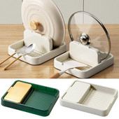 NordicStyle katla vāka statīvs daudzfunkcionāls lāpstas uzglabāšanas turētājs Ērti lietojams karotes atbalsta statīvs virtuves piederumu karotes paliktņa turētājam