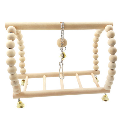 Papagailis Rotaļlieta Piekarināmais Tilts Papagailis Šūpoles Papagailis Piekārtais Tilts Kāpnes Šūpoles Putnu Piegādes Putnu Rotaļlietas Dāvanas mājdzīvniekiem