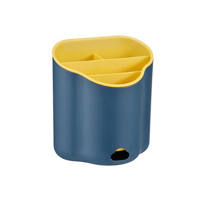 Jauns 1 gab galda piederumu notekas statīvs karotes dakšiņas irbulīši Divslāņu galda piederumu turētājs galda piederumu drenāžas dēļa organizators virtuves rīks