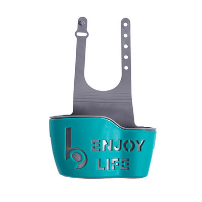 Virtuves piederumi izlietnes plaukts ziepju sūklis notekas statīvs piekarināms maisiņš Regulējams glabāšanas plaukts vannas istabas piekarināms notekas grozs