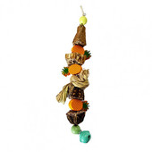 Papagaiļa rotaļlieta pret izbalēšanu, bagātīgi aksesuāri, nagi slīpēšana mājdzīvnieku putns interaktīva rotaļlieta putnu rotaļlieta mājdzīvnieku būris