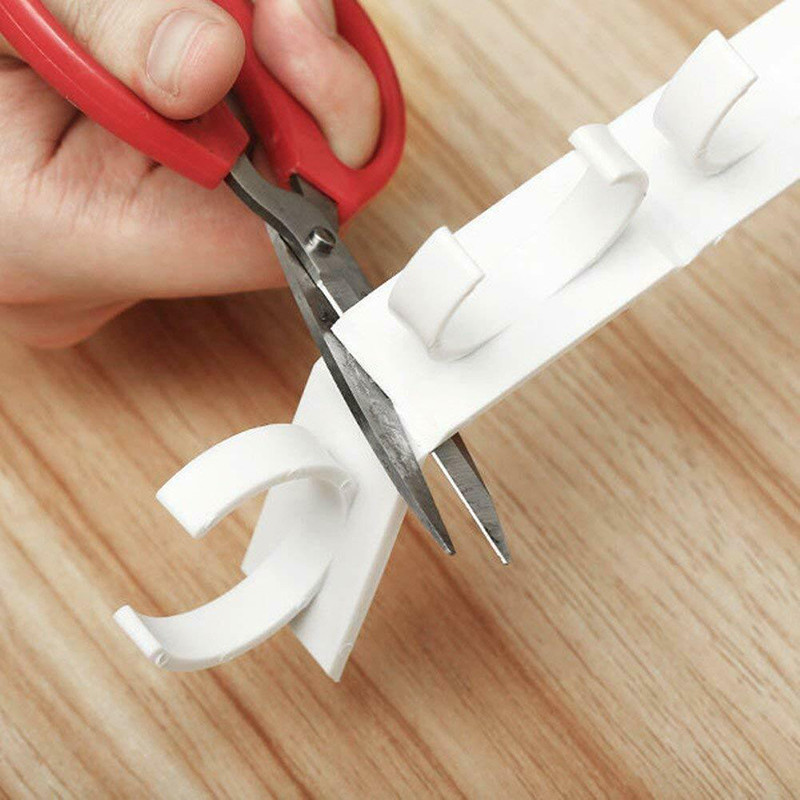 2/4GAB garšvielu pudeļu plaukts virtuves skapja glabāšanas sienas stiprinājuma plastmasas līmskavas skapja organizators garšvielu burciņu klipši