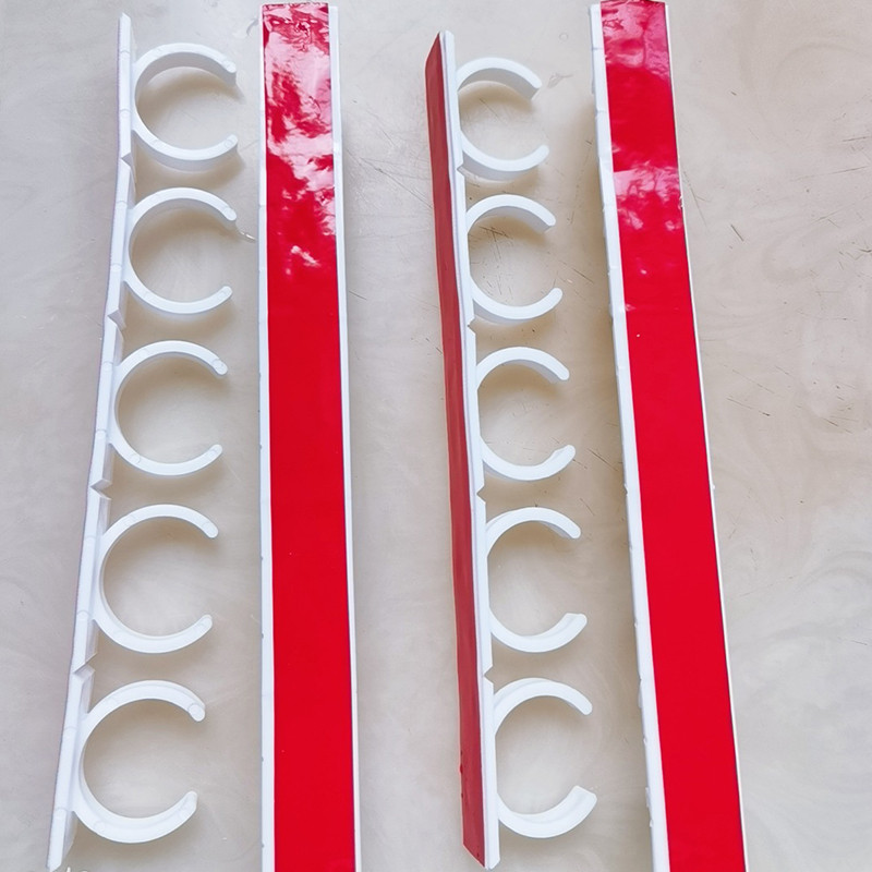 2/4GAB garšvielu pudeļu plaukts virtuves skapja glabāšanas sienas stiprinājuma plastmasas līmskavas skapja organizators garšvielu burciņu klipši