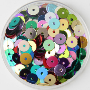 Litrid 3mm 4mm 5mm 6mm lamedad ümmargused PVC lahtised litrid Pailletid DIY õmblusmaterjal Rõivaste tarvikud konfettide meisterdamiseks 20g