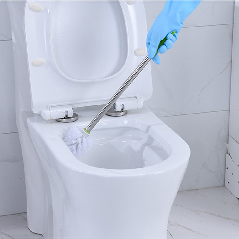 Mājsaimniecības cimdi bez lateksa tīrīšanas cimdi Īpaši gara aproce 47 cm un vinila teksturēts rokturis 1 pāris