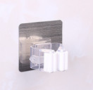 Sienas mopu turētājs āķis vannas istaba virtuves organizators slota pakaramais glabāšanas statīvs Uzkarināms piederumu piekarināmās sliedes Tīrīšanas rīku piegāde