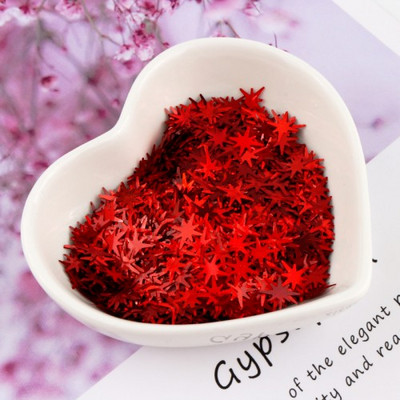 Ultrathin Star Nail Sequin PET Eco Friendly Glitter Laser Silver Paillette Loose Sequins Nails Art Kāzu dekoru konfeti 8g