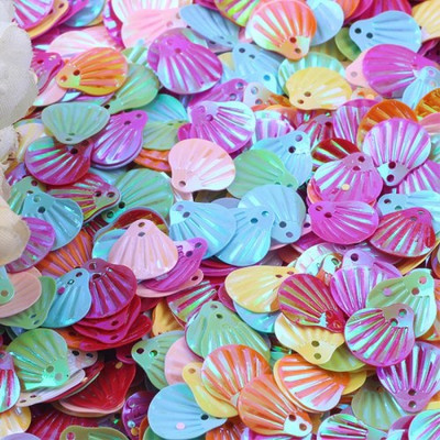 Paillettes AB jauktas krāsas, dažādas formas vaļīgi PVC sequins šūšanas atradumi amatniecības Ziemassvētku kāzu ballītes māksla DIY dekorēšana 20g