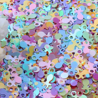 Paillettes AB jauktas krāsas, dažādas formas vaļīgi PVC sequins šūšanas atradumi amatniecības Ziemassvētku kāzu ballītes māksla DIY dekorēšana 20g