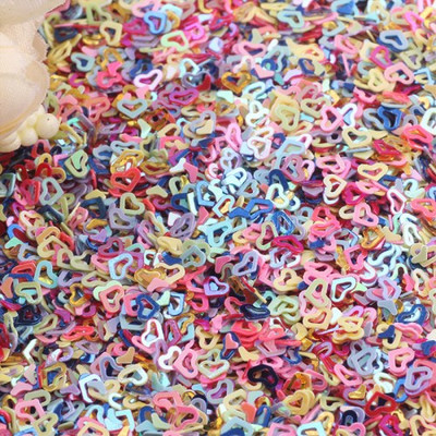 Paillettes AB jauktas krāsas, dažādas formas vaļīgi PVC sequins šūšanas atradumi amatniecības Ziemassvētku kāzu ballītes māksla DIY dekorēšana 20g