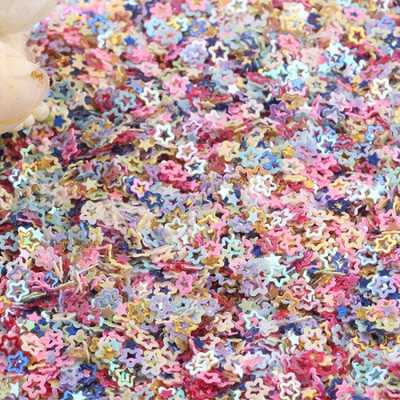 Paillettes AB jauktas krāsas, dažādas formas vaļīgi PVC sequins šūšanas atradumi amatniecības Ziemassvētku kāzu ballītes māksla DIY dekorēšana 20g