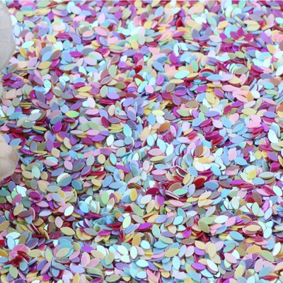 Paillettes AB jauktas krāsas, dažādas formas vaļīgi PVC sequins šūšanas atradumi amatniecības Ziemassvētku kāzu ballītes māksla DIY dekorēšana 20g