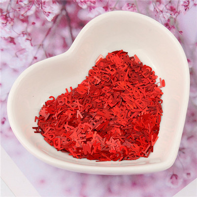 Īpaši plāni 4 mm burtu formas vizuļi 3D nagu mirdzoši pailletes lāzera sudraba videi draudzīgs PET sequin Nails Art manikīra materiāls 8g