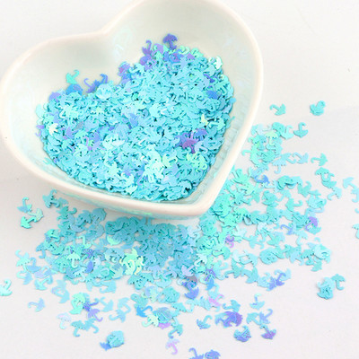 Īpaši plāni 4 mm burtu formas vizuļi 3D nagu mirdzoši pailletes lāzera sudraba videi draudzīgs PET sequin Nails Art manikīra materiāls 8g