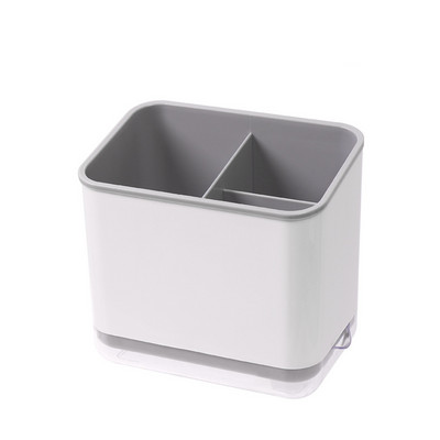 Nerūsējošā tērauda galda piederumu turētājs Vertikāls trauku drenāžas irbulīši Drenāžas uzglabāšanas grozs Galda piederumi Organizators Plaukti Virtuves sīkrīks