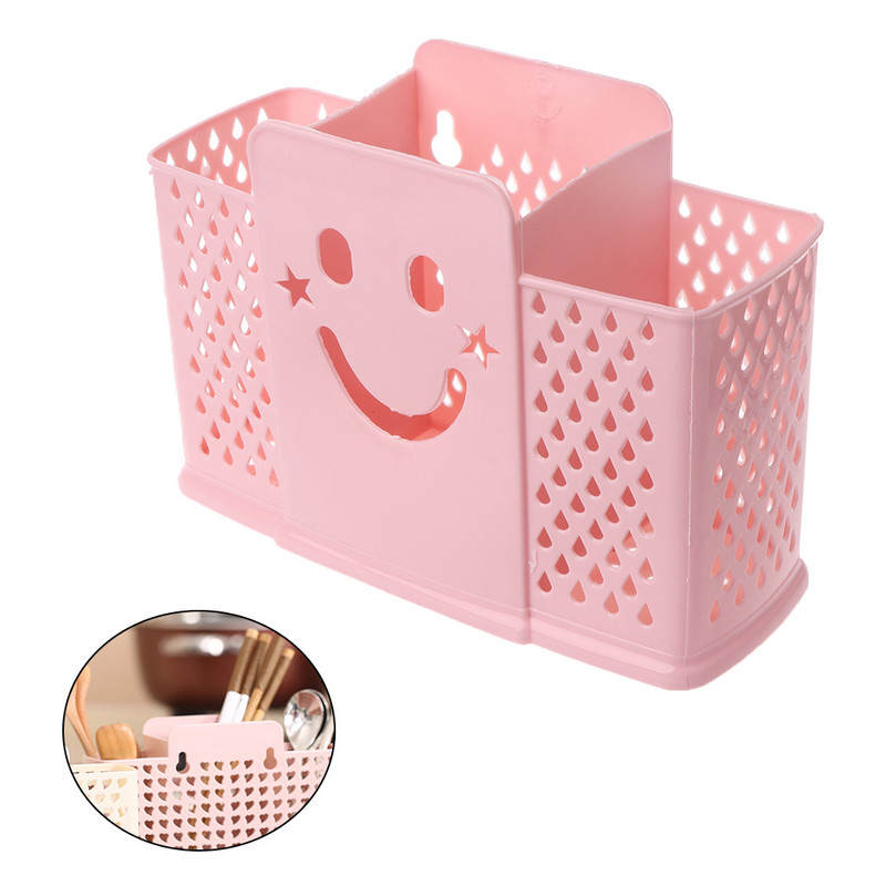 Virtuves notekas plaukts Būris Galda piederumi Irbulīši Karotes Turētājs Glabāšanas kaste Plastmasa