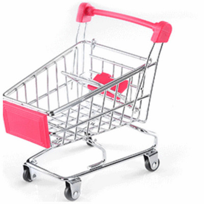 Papagaiļu rotaļlietas Mini iepirkumu grozs Creative Alloy Bird Iepirkumu grozs Izlikties rotaļlieta papagaiļu uzglabāšanai Rotaļlieta Gif mazo dzīvnieku aksesuāri